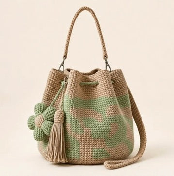 Crochet Flower Bags
